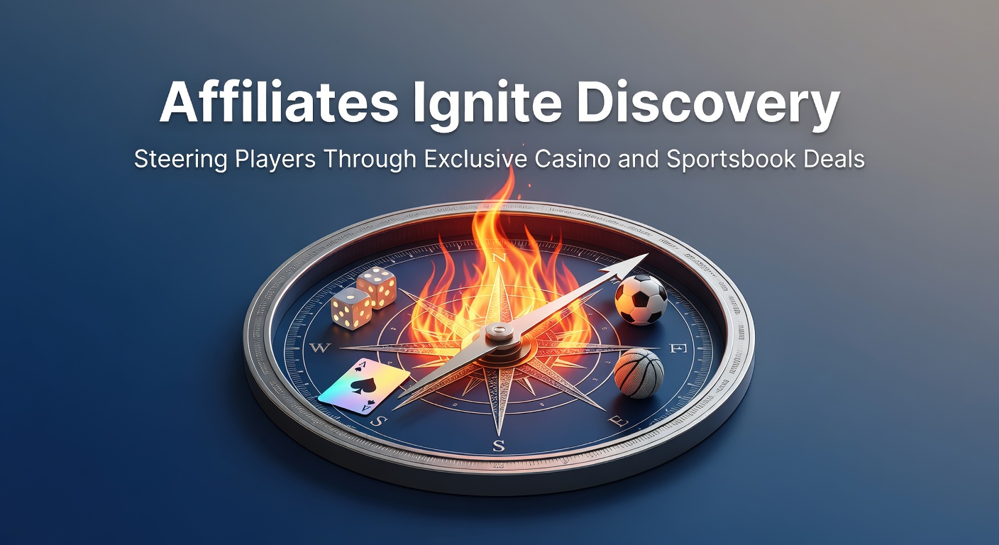 Grafiek toont groei van affiliate-gedreven speleracquisitie in casino's en sportsbooks, met lijnen voor conversies en revenue share in 2025-2026