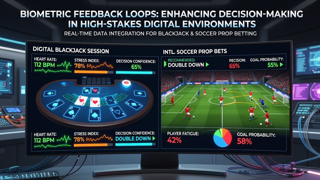 Biometrische sensoren en realtime feedbacksystemen in digitale blackjack omgevingen