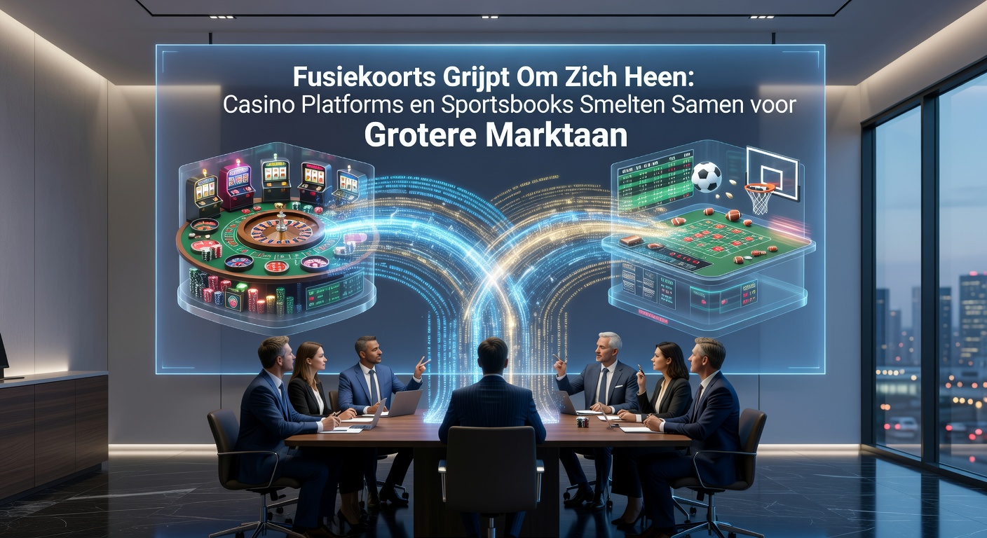 Screenshot van een hybride platforminterface waar casino-slots en live sportweddenschappen naast elkaar worden getoond, met gedeelde bonusbalken