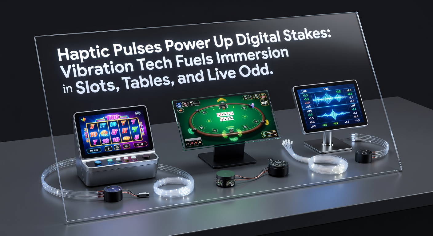Tablet met live roulette spel, haptische feedback visualiseert het draaiende wiel en de uitkomst