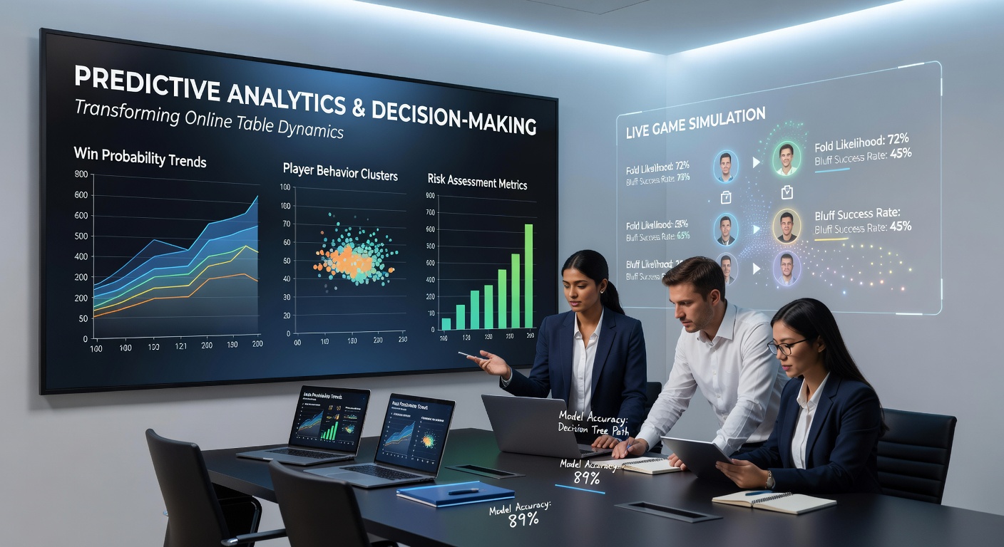 Analisten bekijken MLB statistieken en predictive modellen op een digitaal dashboard