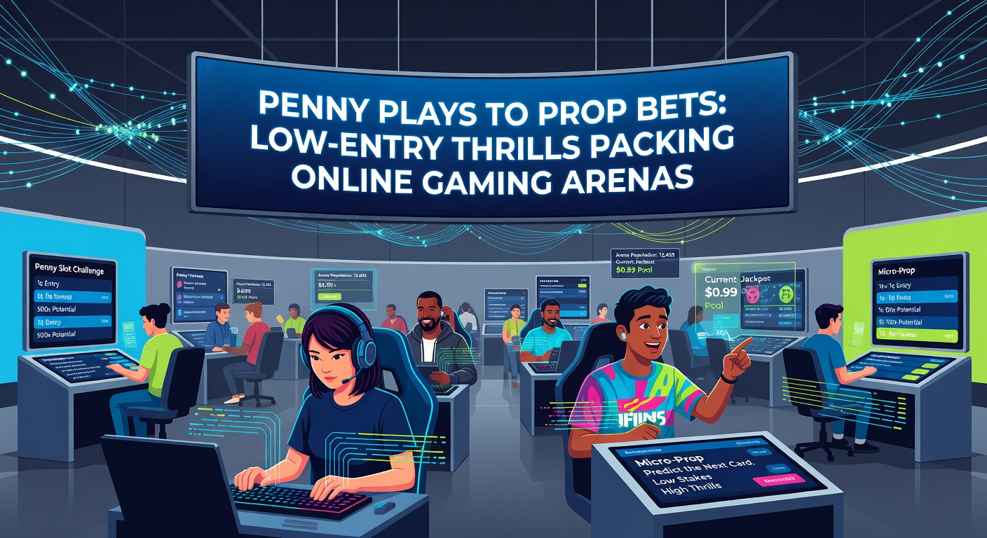 Voorbeeld van prop bets interface op een online sportsbook, met lage instap opties naast penny slot thumbnails