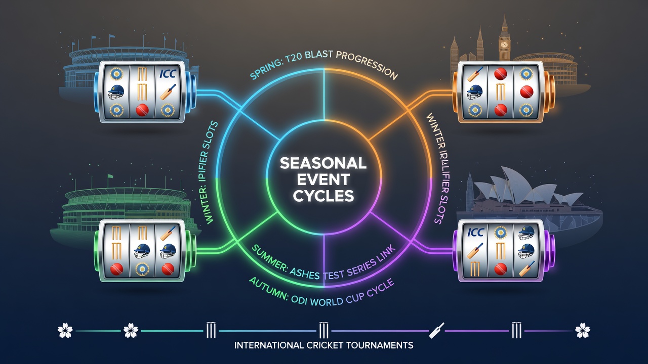 Digitale beloningssystemen die video slots en cricket toernooien synchroniseren