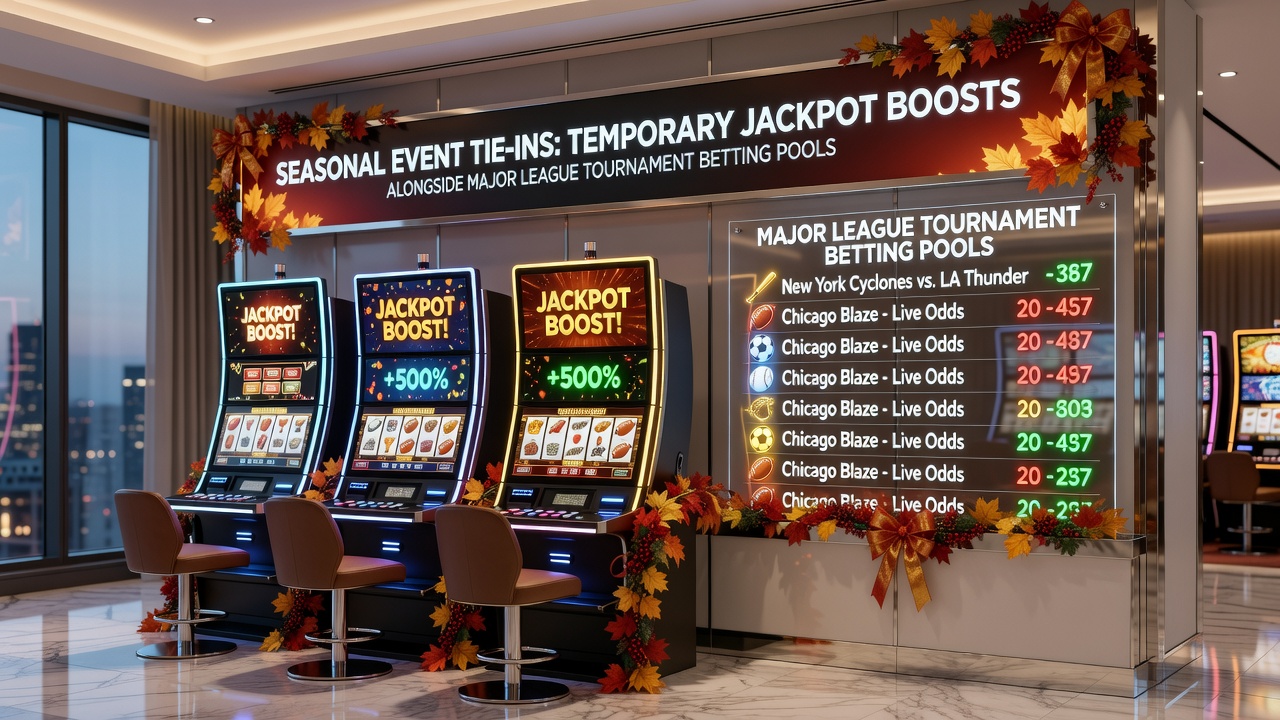 Seizoensgebonden evenementen die jackpots in slots en toernooipools in sportweddenschappen tijdelijk verhogen