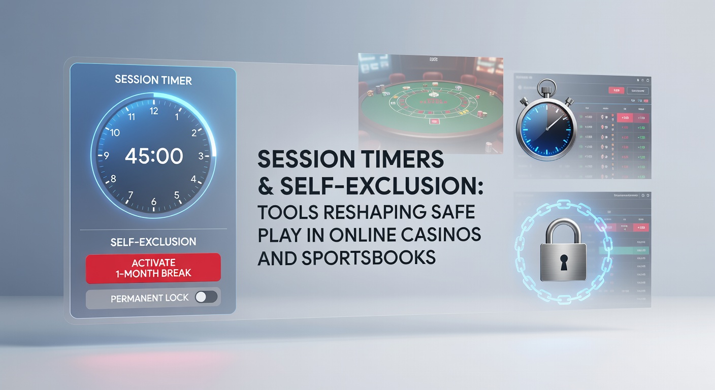 Grafiek die de groei van session timers in online gokplatforms toont, met dalende speeltijden na implementatie