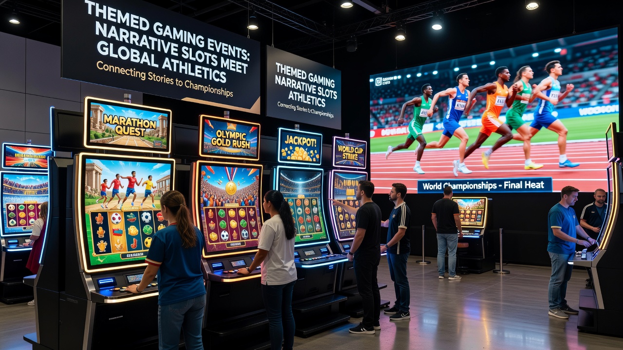 Spelers die deelnemen aan thematische gaming events met sportelementen